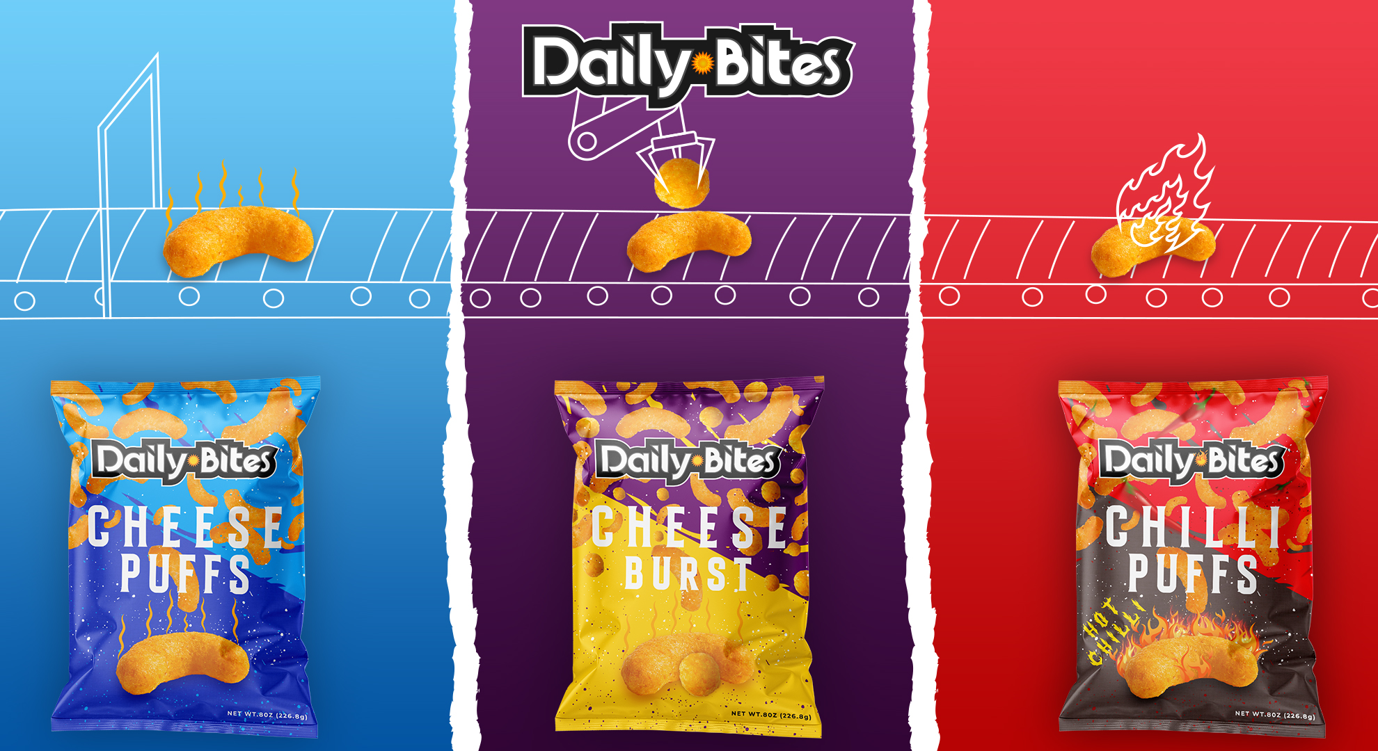 cheese snack packaging
