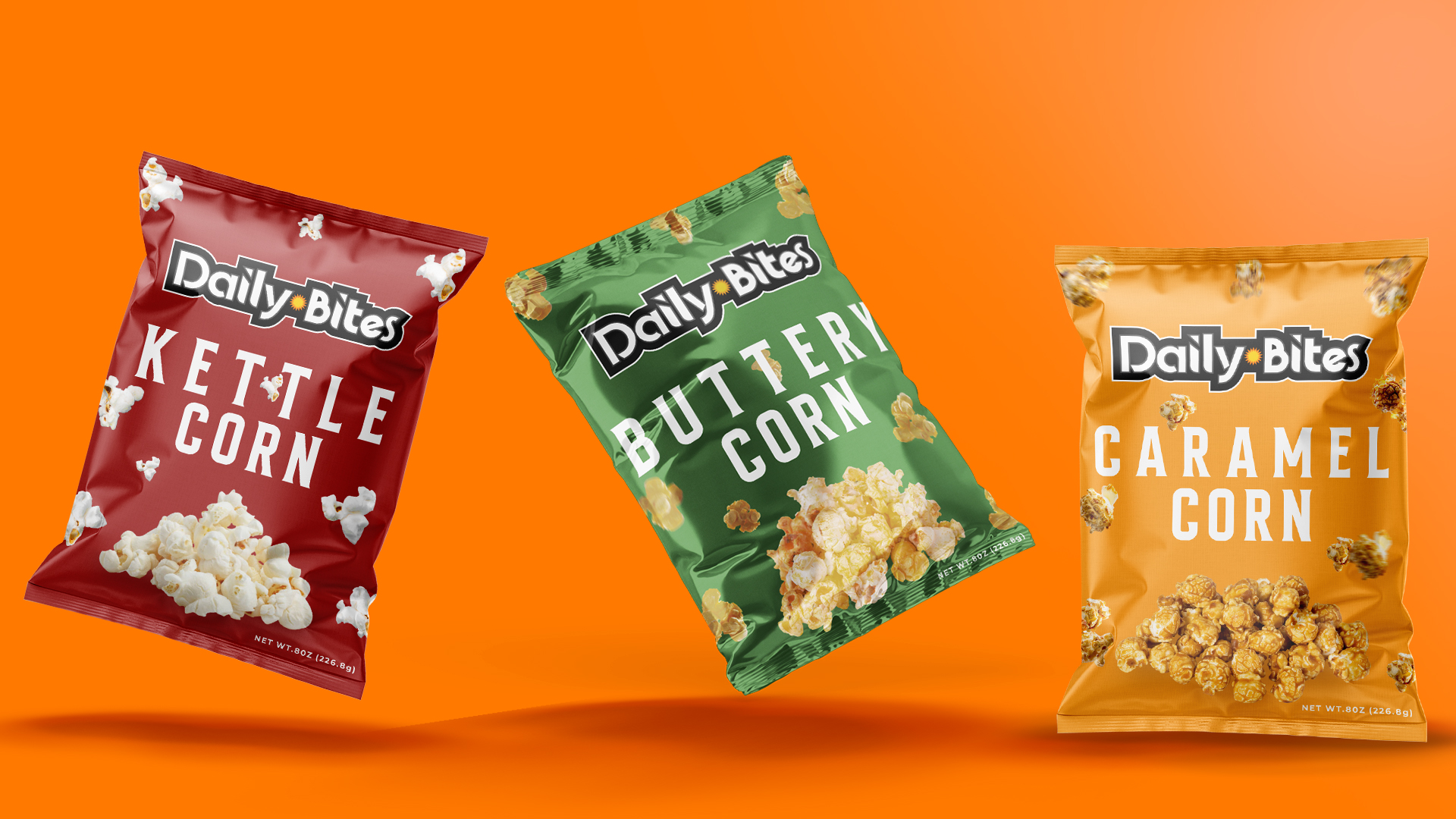 popcorn snack packaging
