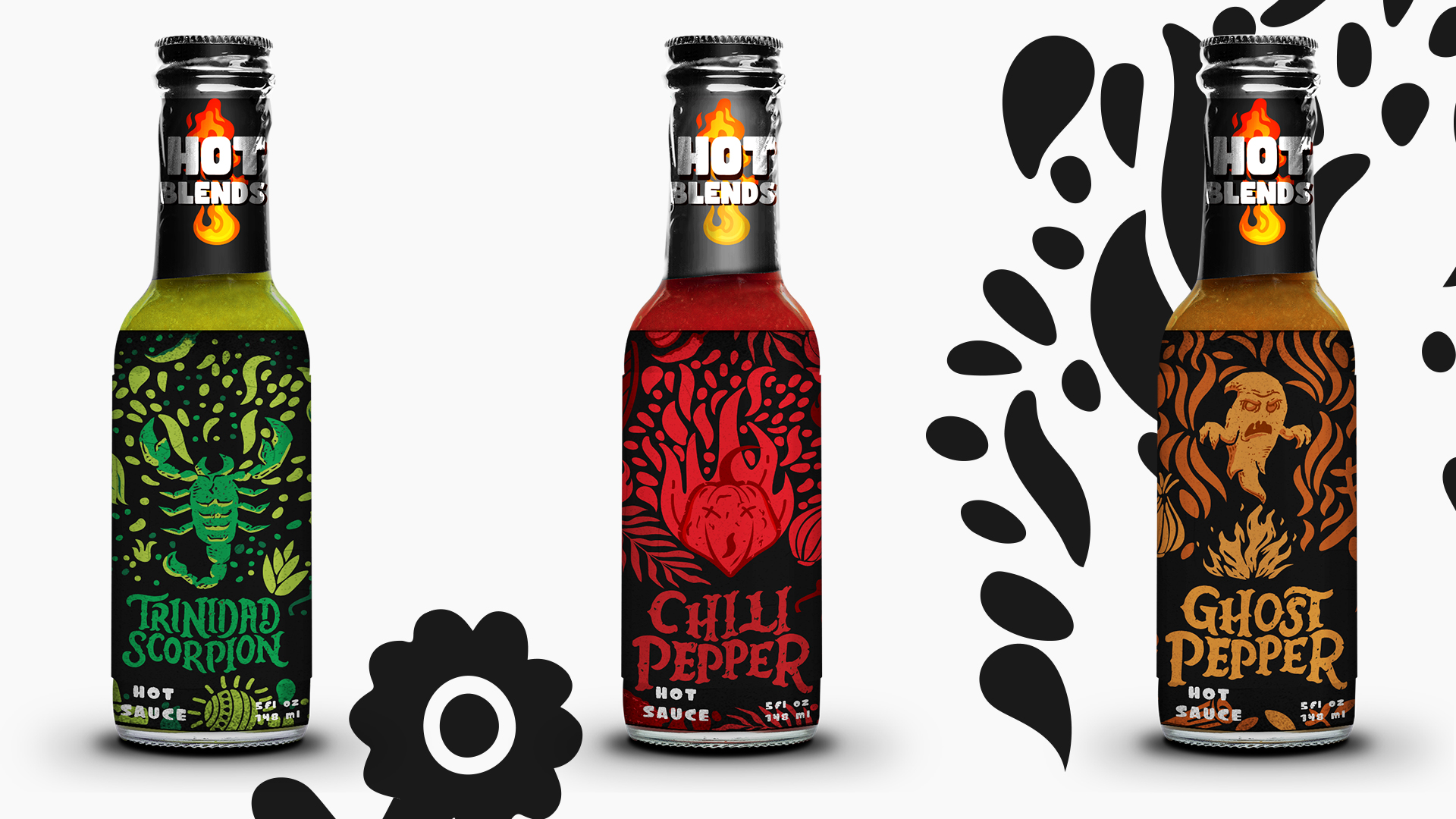 hot sauce packaging